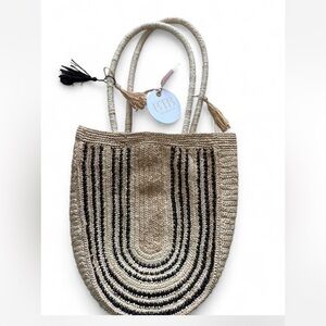 BTB Los Angeles Woven Tote Bag